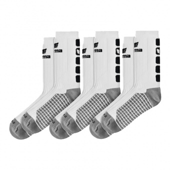 Erima 3er-Pack Classic Socken Weiß 