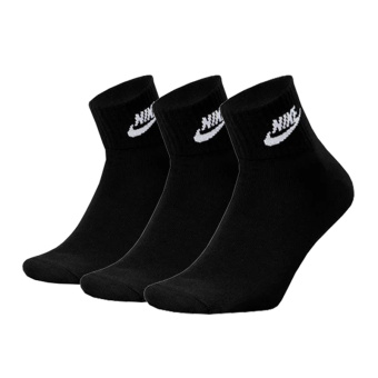Nike Essential Socken 3er-Pack Schwarz 